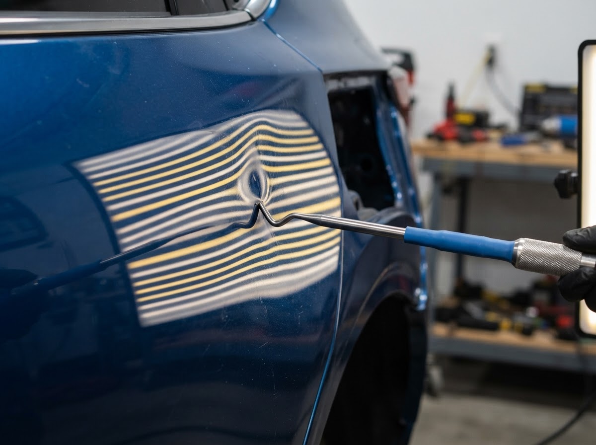 Paintless Dent Repair at Greg Zurla's Auto Body, Congers, NY